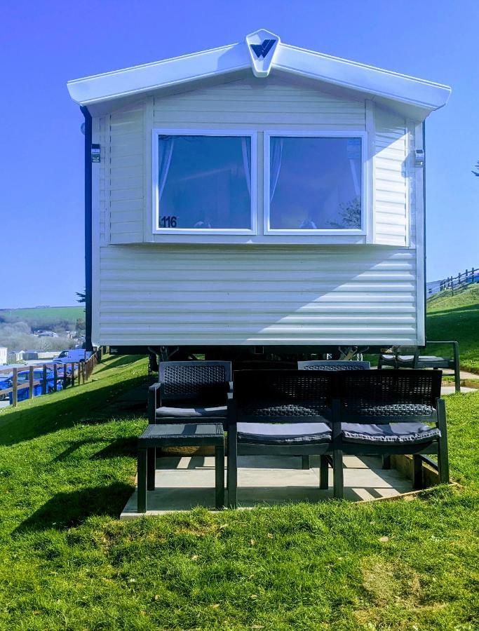 4 Berth Couples And Family Caravan In Beautiful Newquay Bay Resort Exterior foto